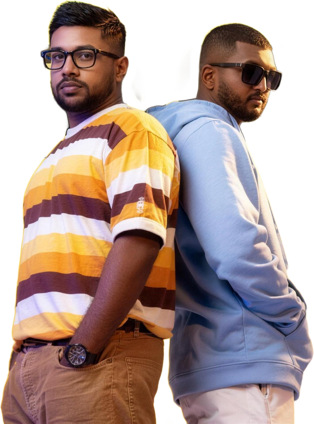 Menuka Abeysekara and Nawan Perera, back to back